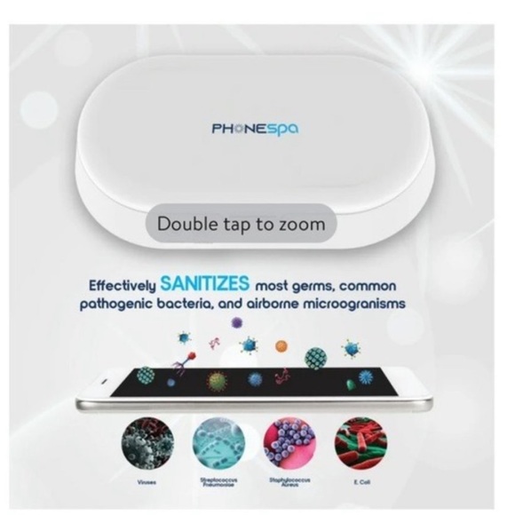 Phone Spa Cell Phone ipod Accessory UV-C Sanitizer And Aroma Diffuser Cleaner - Picture 3 of 4